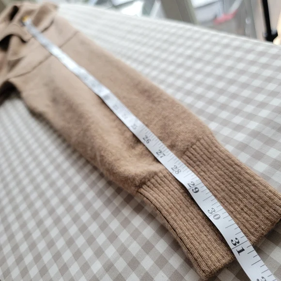 Quince 100% Cashmere Polo Sweater, Teak, M - Picture 4 of 7